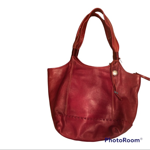 The Sak cow leather Fernwood leather tote